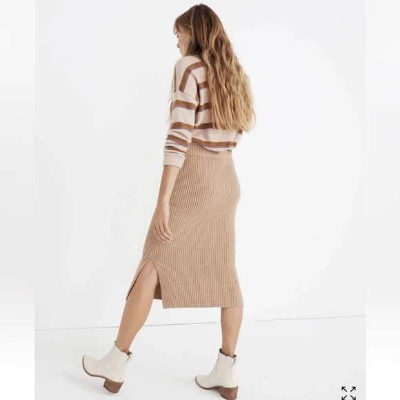 Madewell Merino Wool Sweater Skirt - Picture 3 of 7